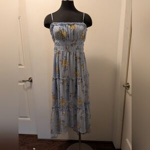 Francesca  Kinsley Floral Midi Dress